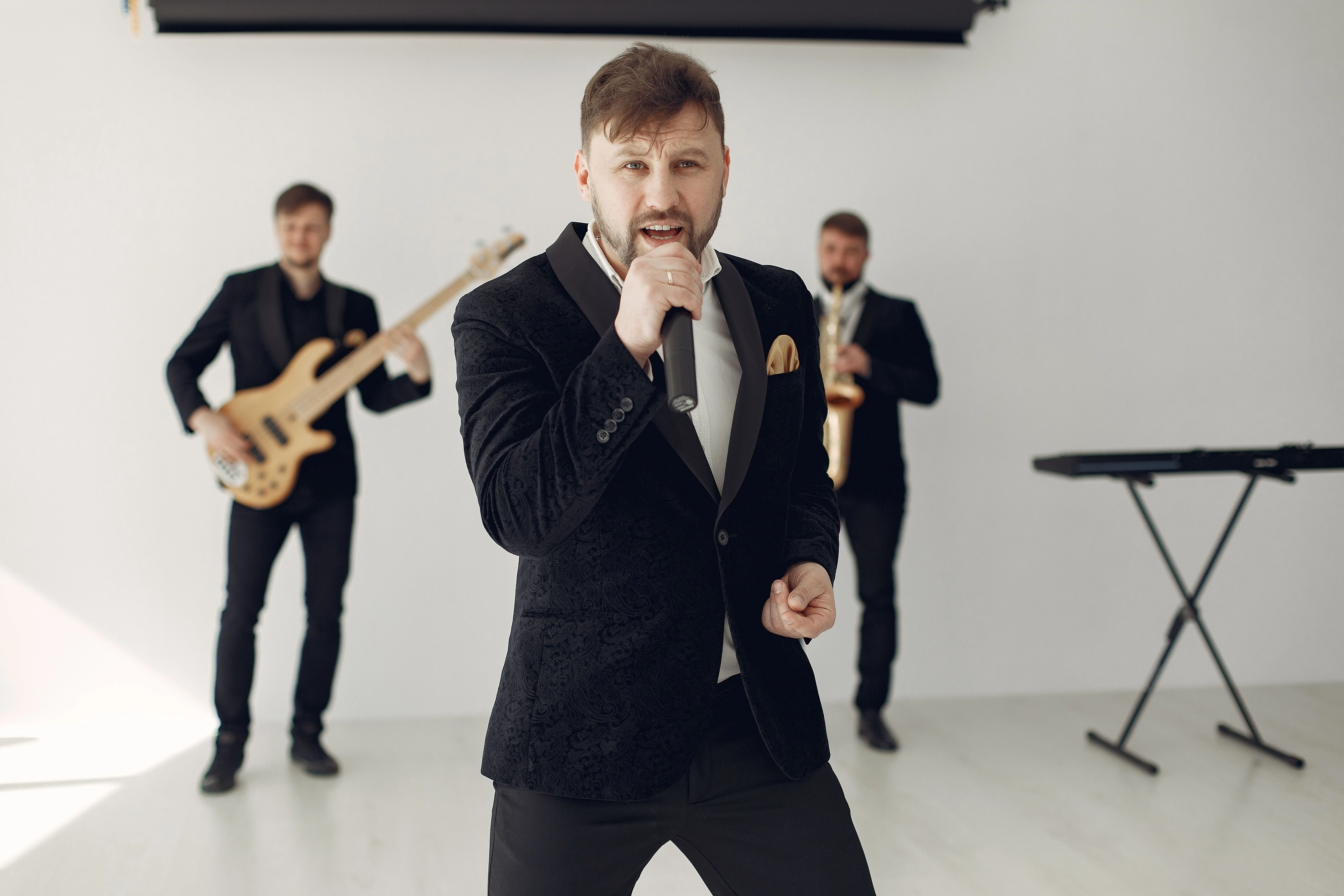 Professional singer at wedding in Amstelveen with OnDestination