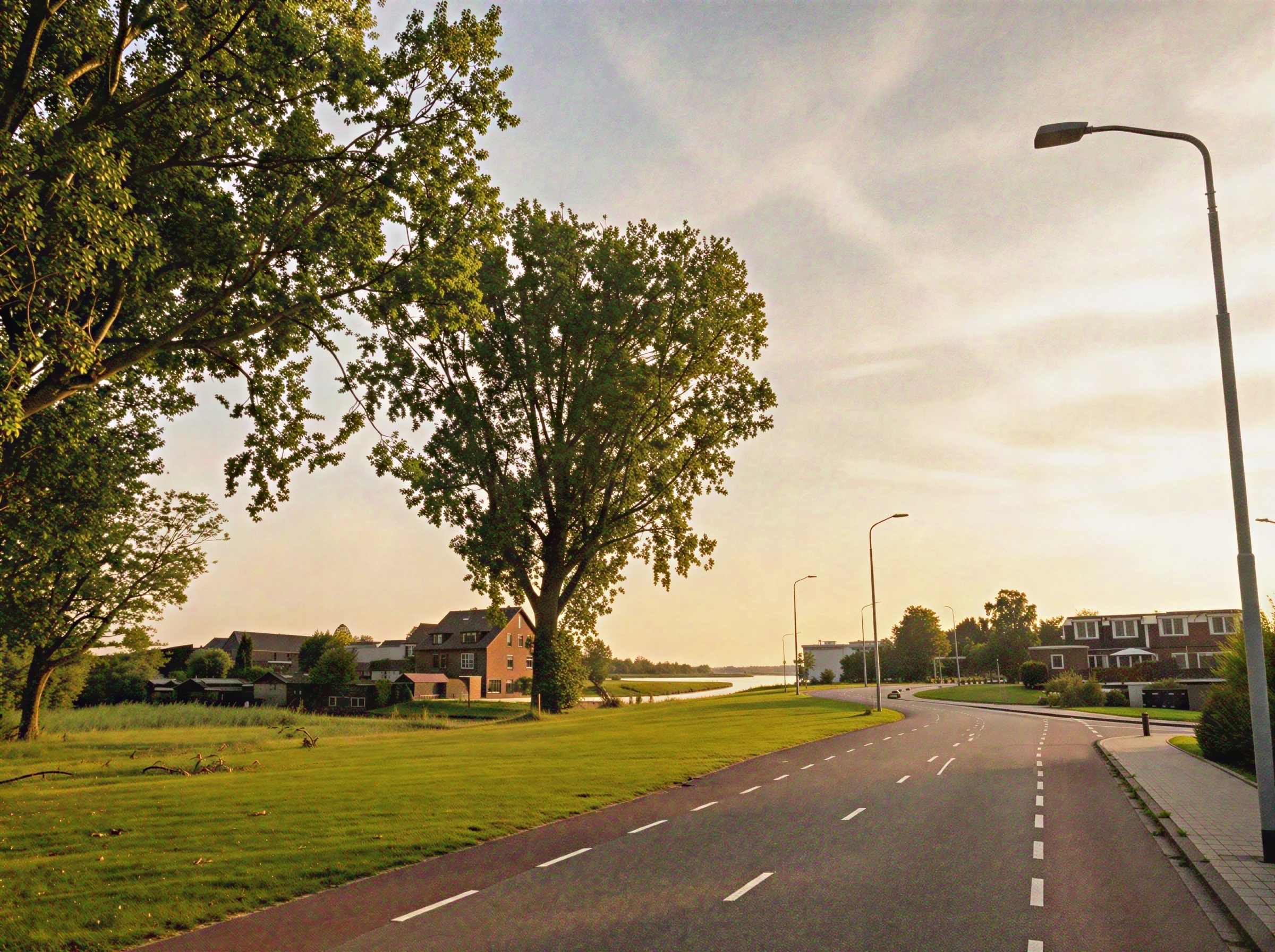 Aalsmeerderbrug zonsondergang